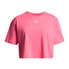 Polera manga corta Lifestyle para niña Rival rosado Under Armour