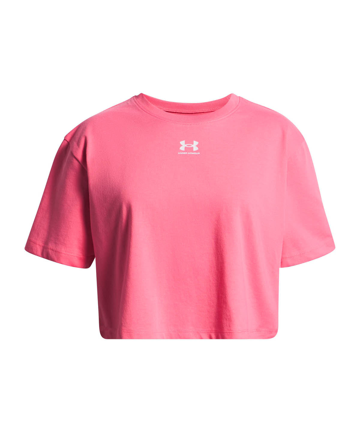 Polera manga corta Lifestyle para niña Rival rosado Under Armour