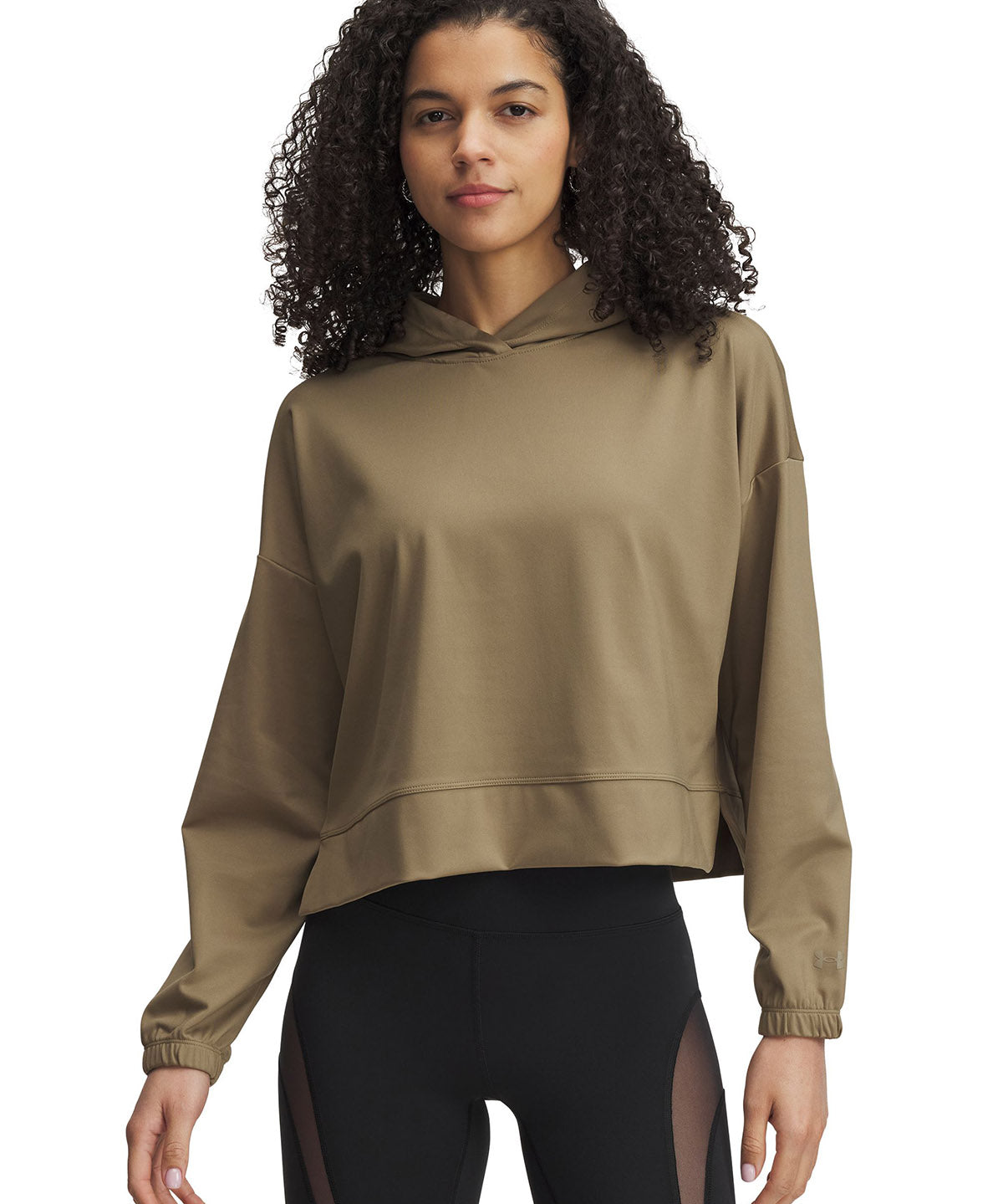 Polerón UA Meridian café para mujer