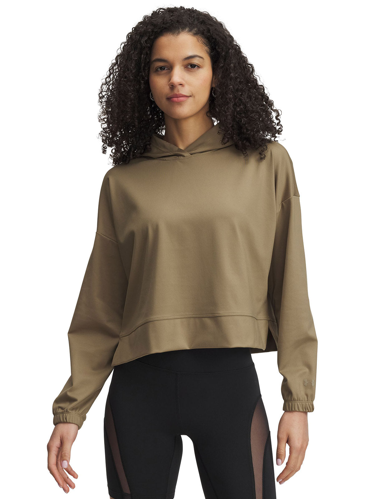 Polerón UA Meridian café para mujer