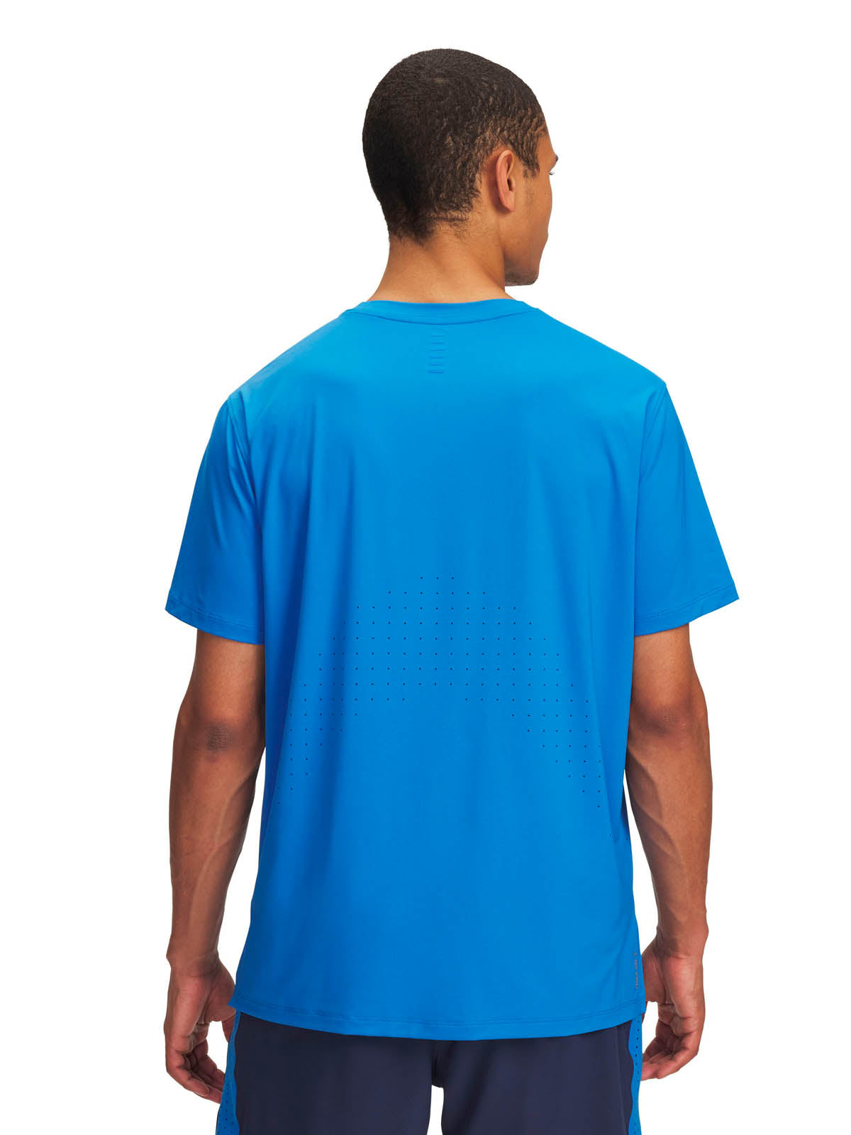 Polera manga corta Running para Hombre Launch Elite Azul Under Armour