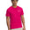 Polera manga corta UA Trail Run morado para hombre
