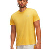 Polera manga corta UA Trail Run amarillo para hombre