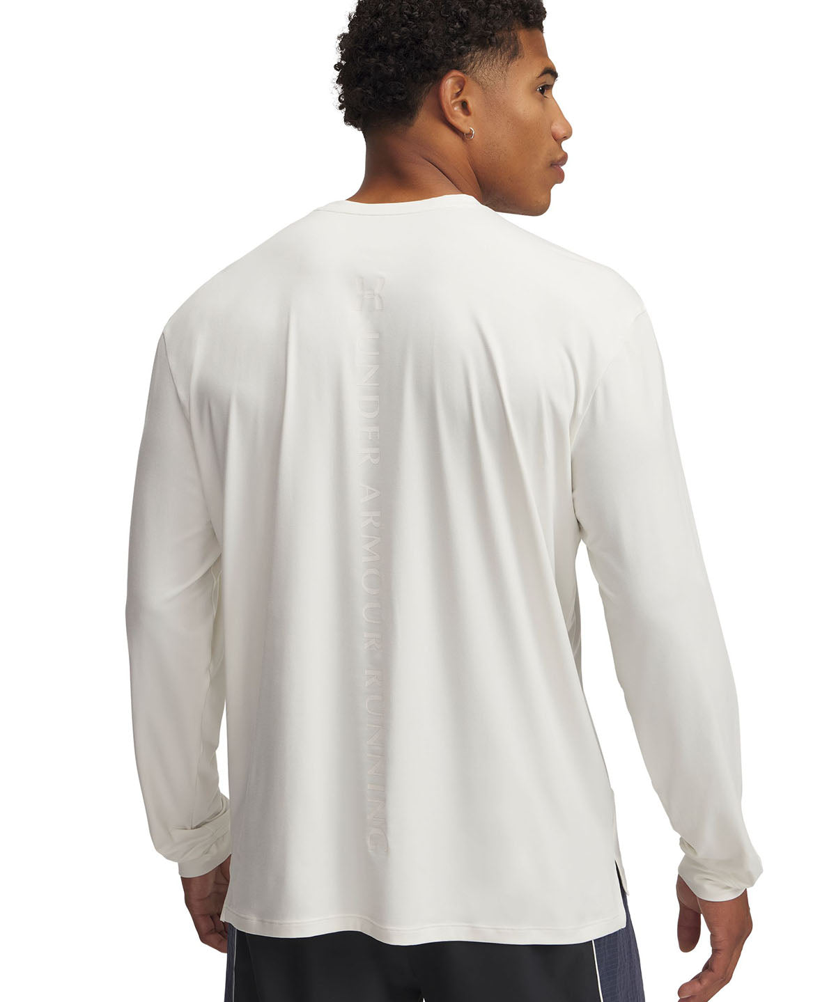 Polerón UA Run 96 blanco para hombre