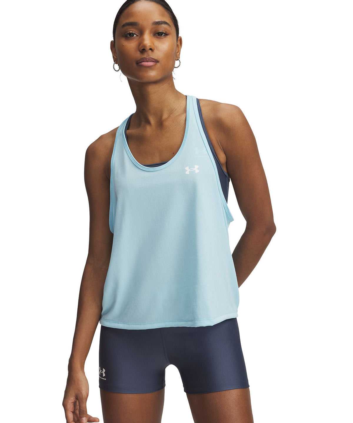 Polera sin mangas UA Tech¿ Swing para mujer