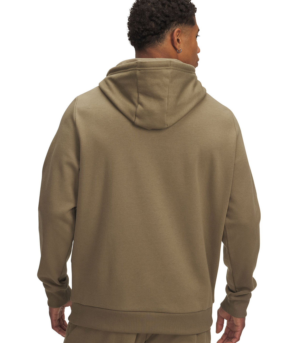 Polerón Project Rock Rival fleece café para hombre Under Armour