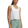 Polera sin mangas Under Armour vanish energy blanco para mujer
