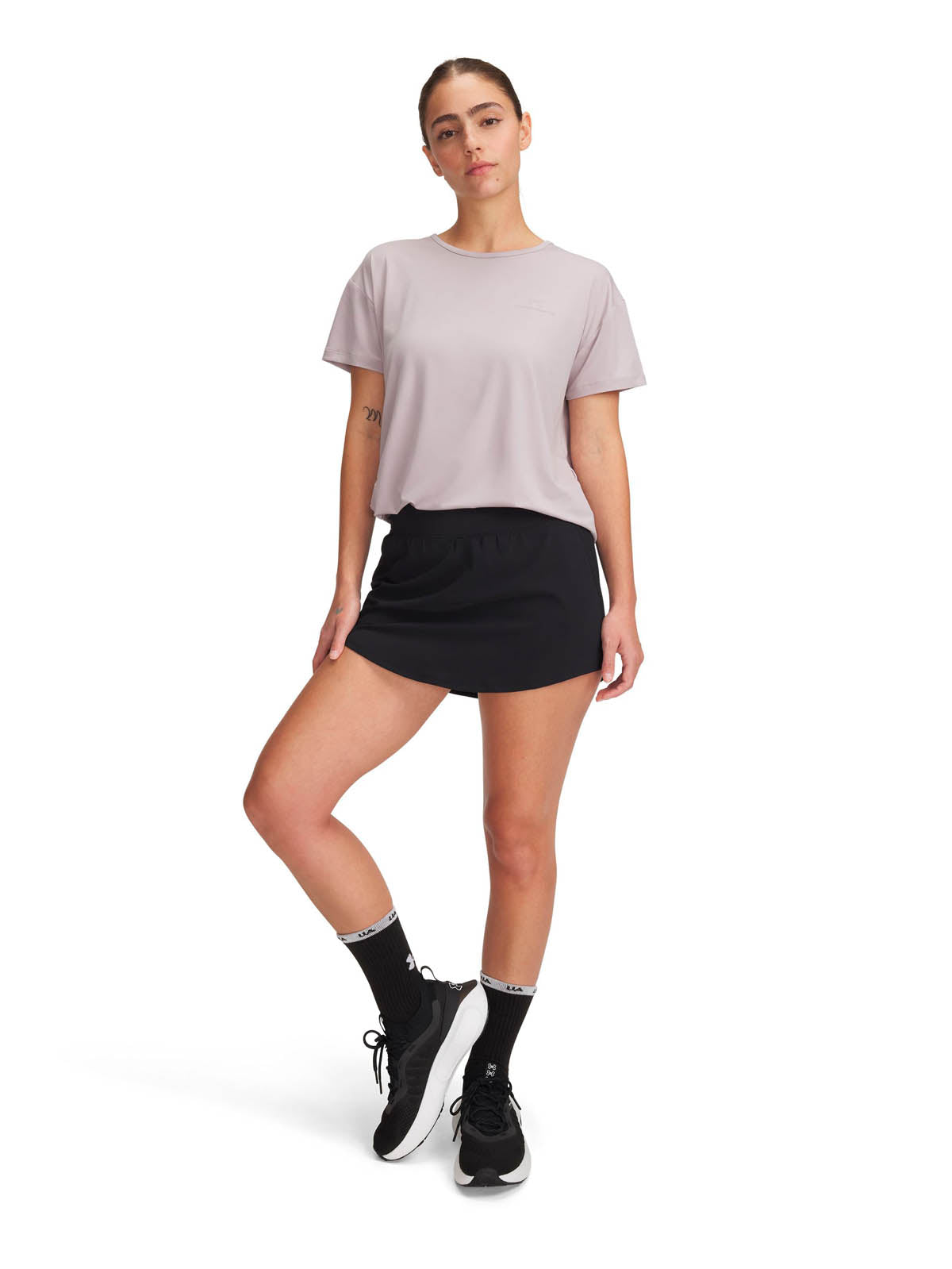 Skort de entrenamiento para mujer Vanish Skort negro Under Armour
