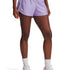Short de entrenamiento para mujer Tech Play Up morado Under Armour