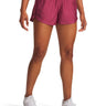 Short de entrenamiento para mujer Tech Play Up rojo Under Armour
