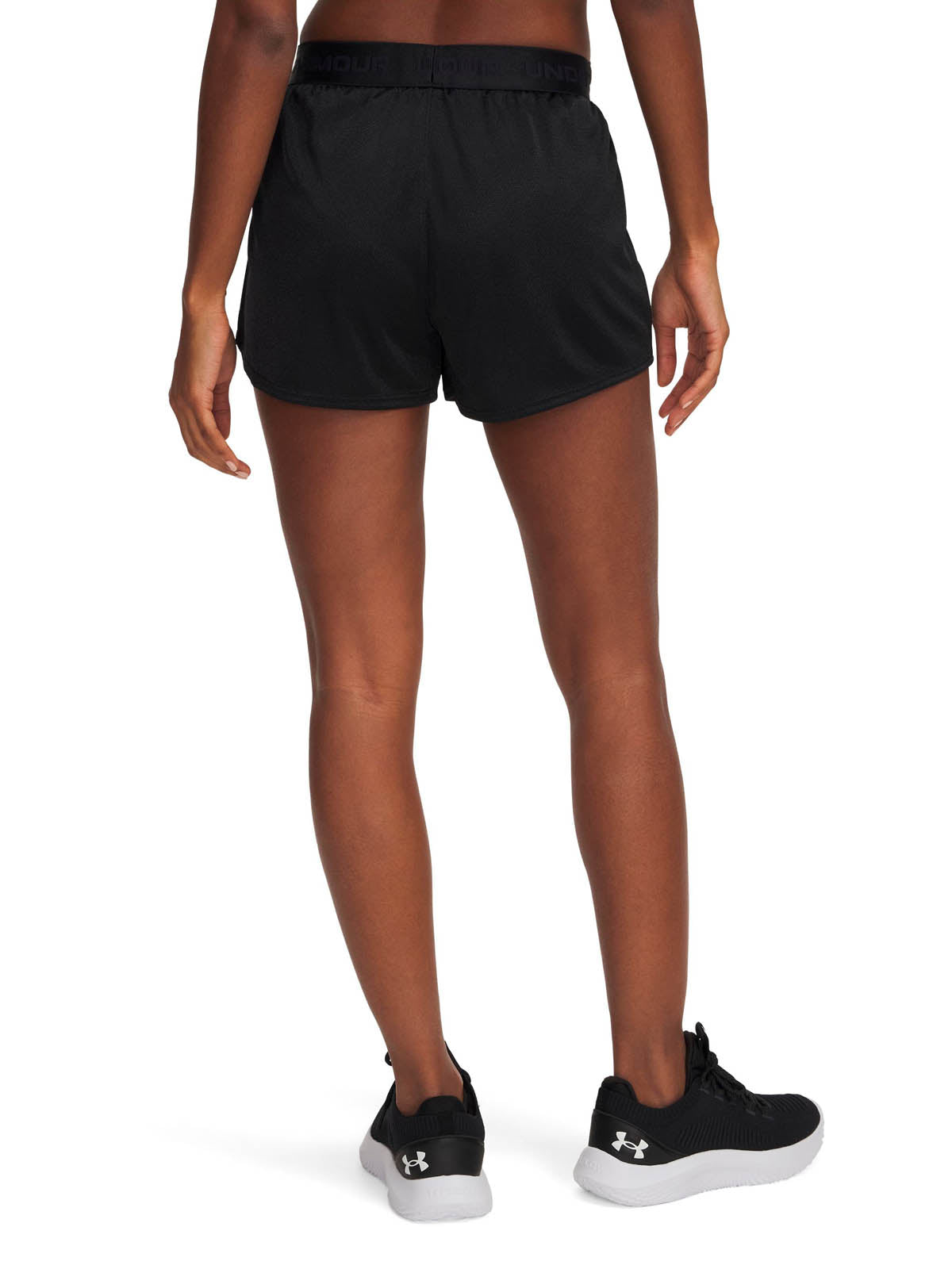 Short de entrenamiento para mujer Tech Play Up Shine Negro Under Armour