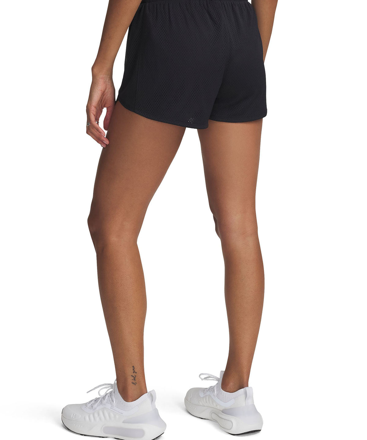Shorts Under Armour tech play up negro para mujer