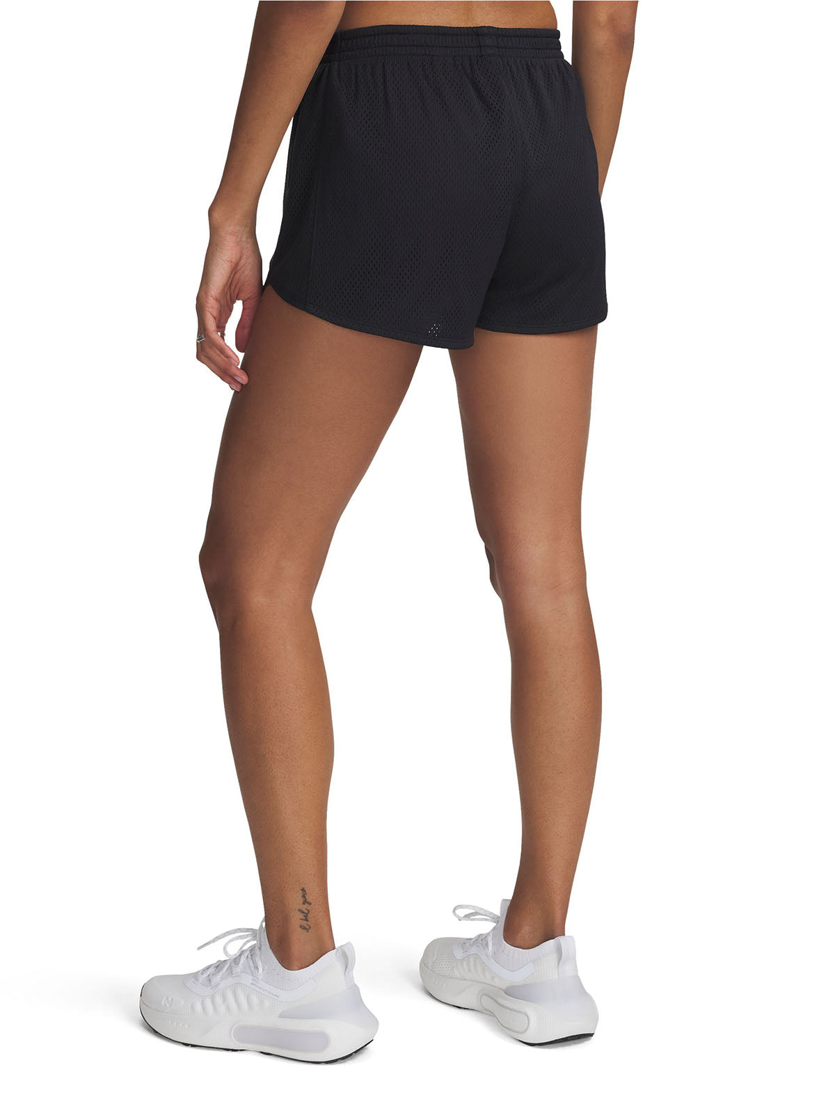 Shorts Under Armour tech play up negro para mujer