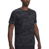 Polera manga corta Project Rock negro para hombre Under Armour