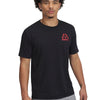 Polera manga corta Project Rock negro para hombre Under Armour