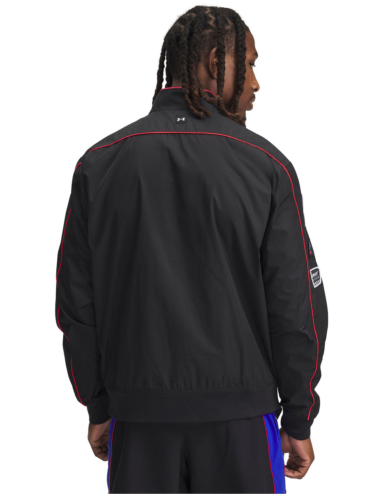Chaqueta UA Project Rock Warmup negro para hombre