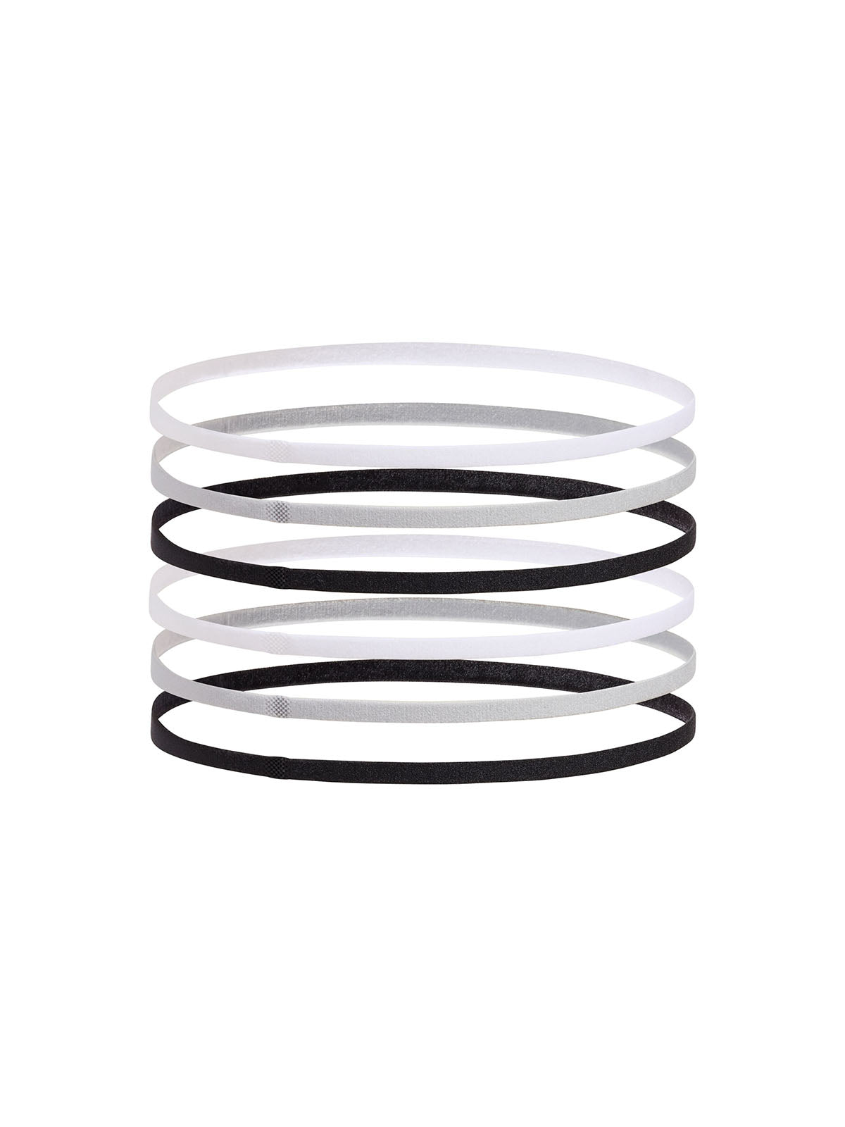 Cintillo mujer Under Armour mini elástico 6-pack negro