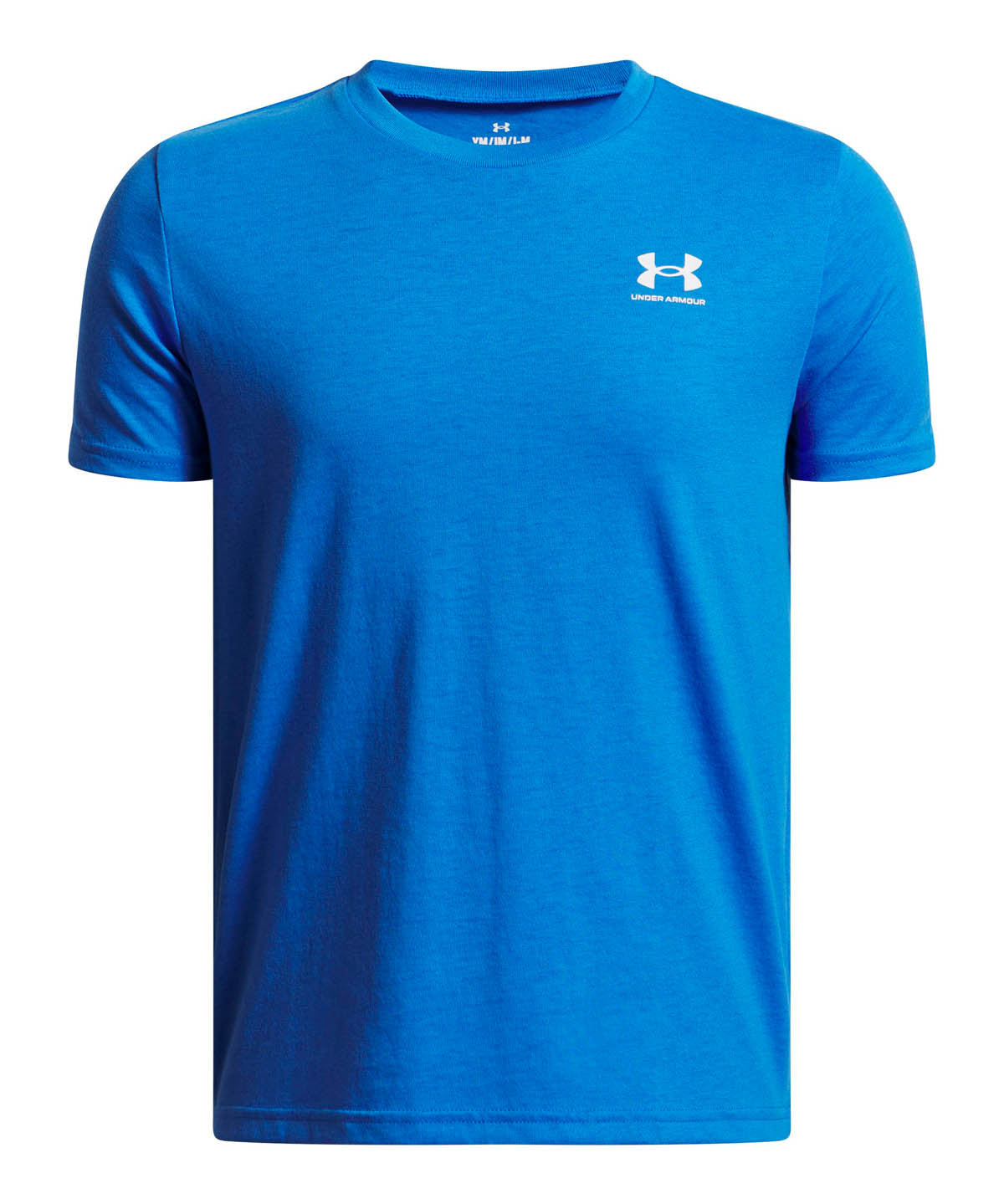 Polera manga corta Lifestyle para Niño Left chest Azul Under Armour