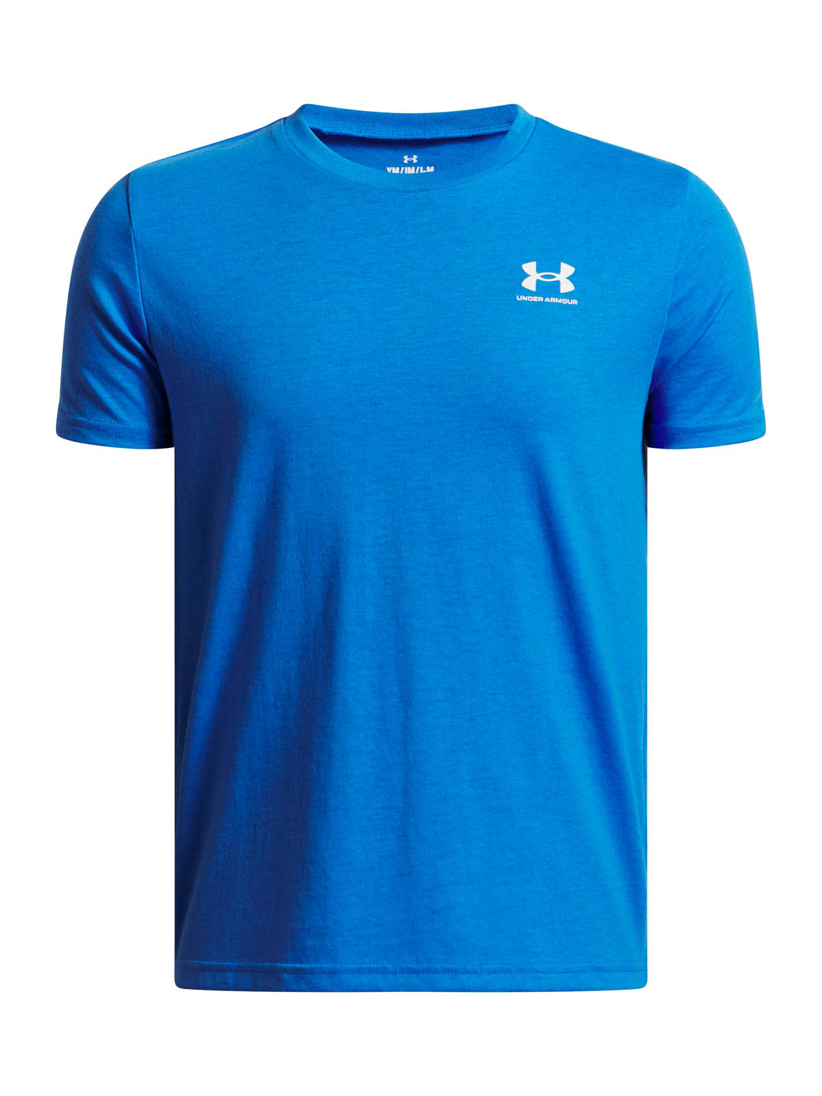 Polera manga corta Lifestyle para Niño Left chest Azul Under Armour