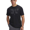 Polera manga corta Project Rock negro para hombre Under Armour
