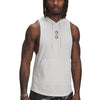 Polera sin mangas Project Rock snake blanco para hombre Under Armour