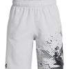 Shorts UA Tech Woven Graphic gris para niño