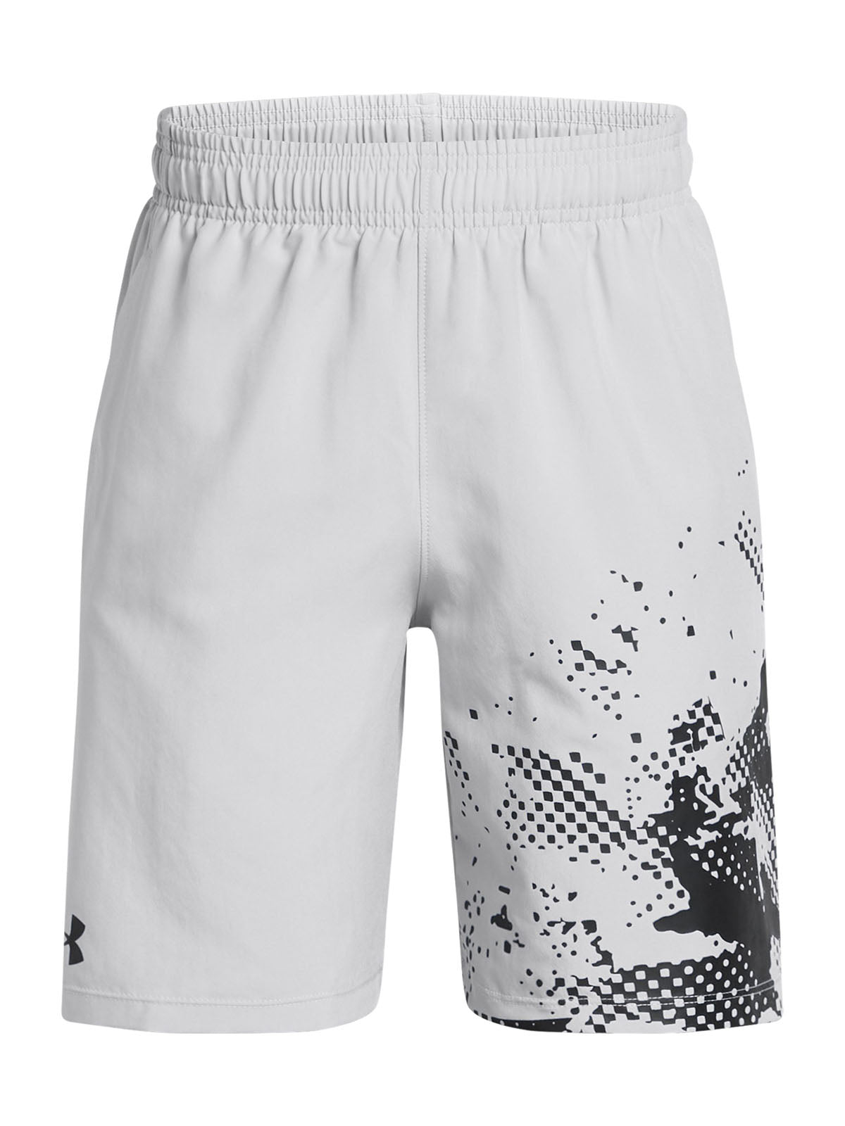Shorts UA Tech Woven Graphic gris para niño