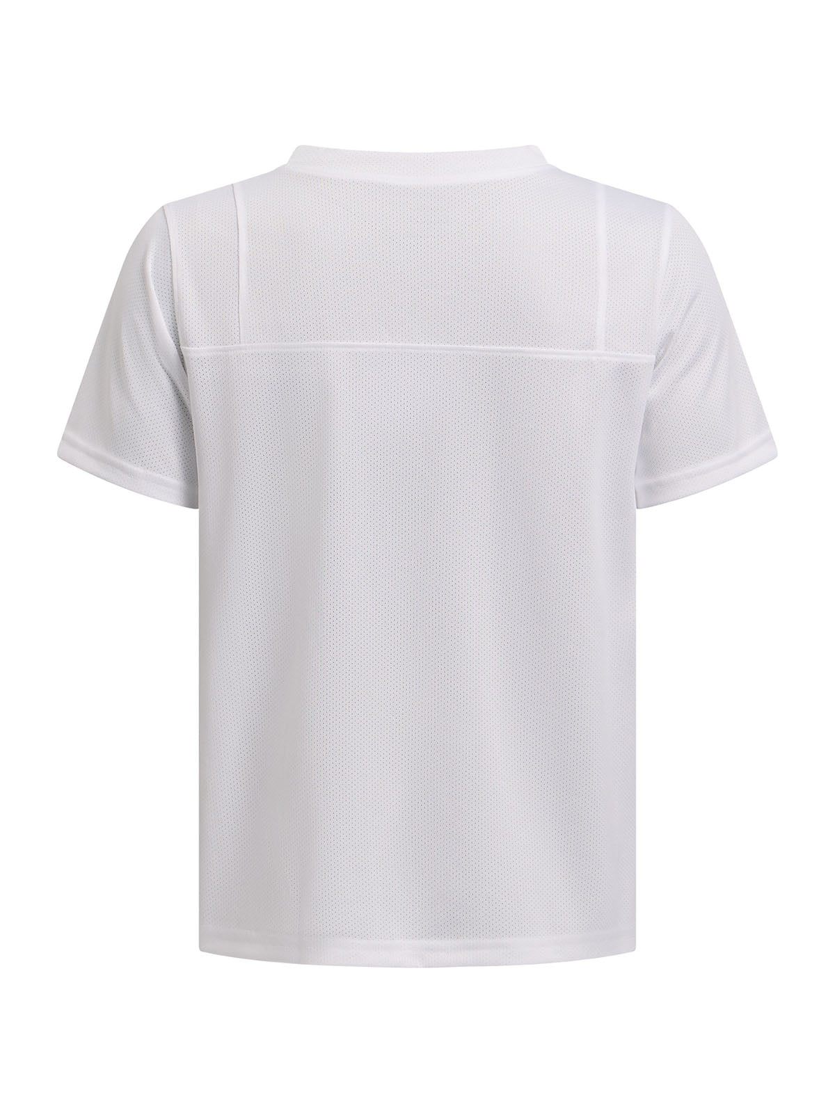 Polera manga corta Under Armour big win blanco para niños
