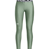 Calzas UA HeatGear verde para niña