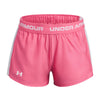 Shorts UA Tech Play Up rosado para niña