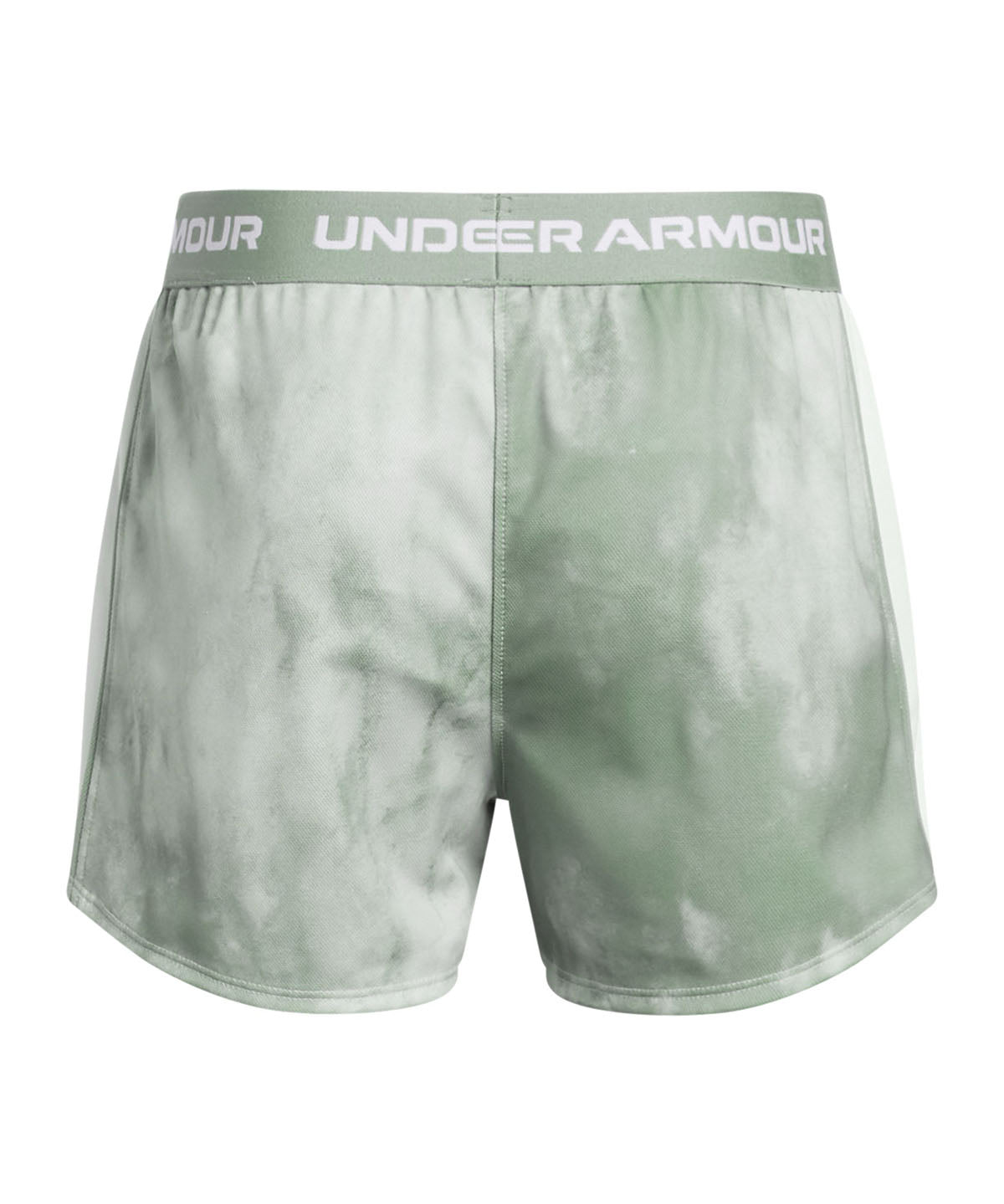 Shorts UA Tech Play Up Printed verde para niña