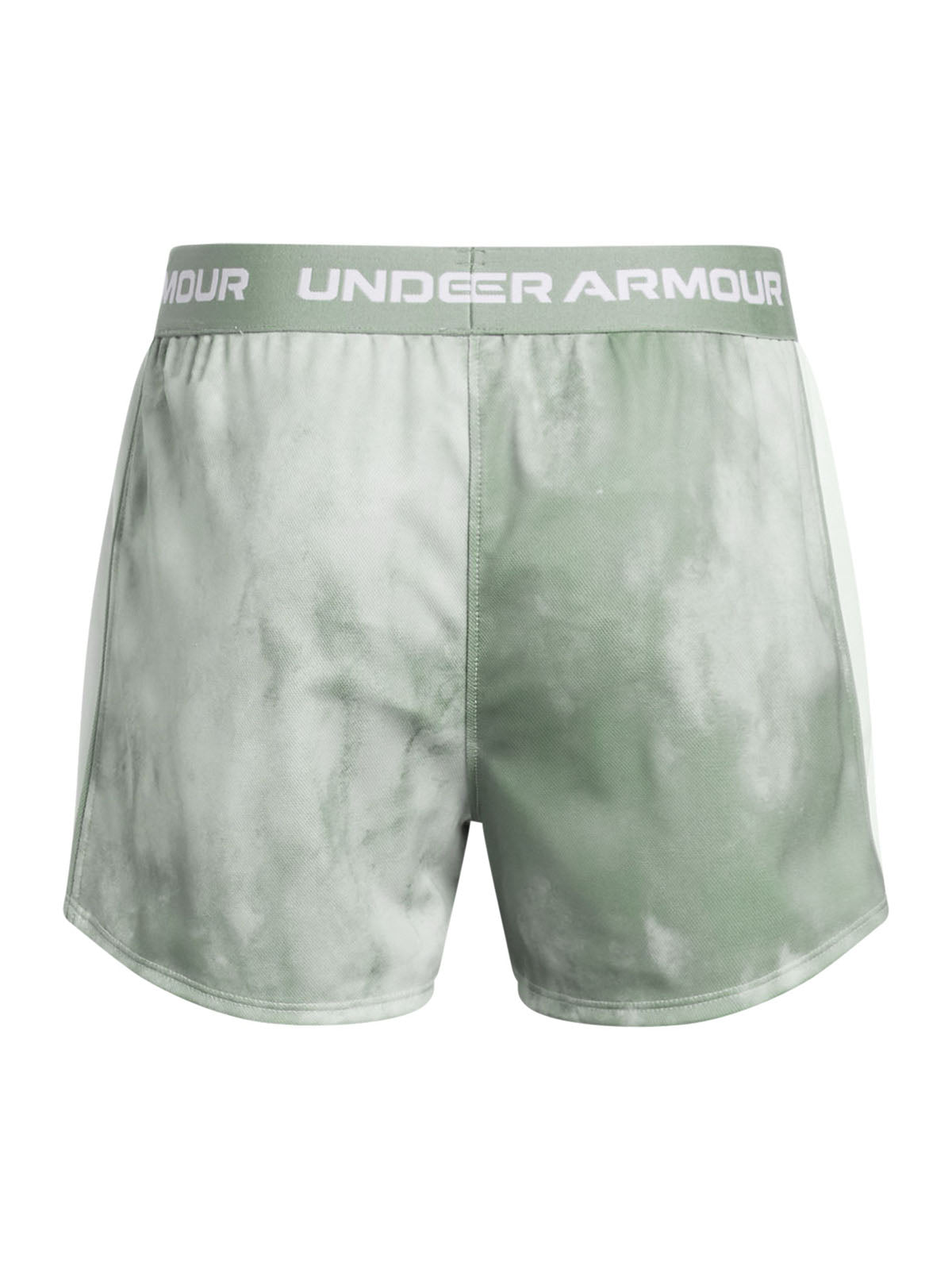 Shorts UA Tech Play Up Printed verde para niña