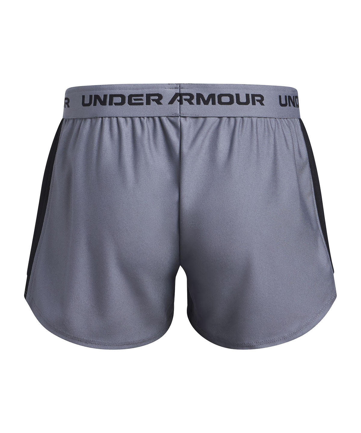 Shorts Under Armour tech play up logo gris para niñas