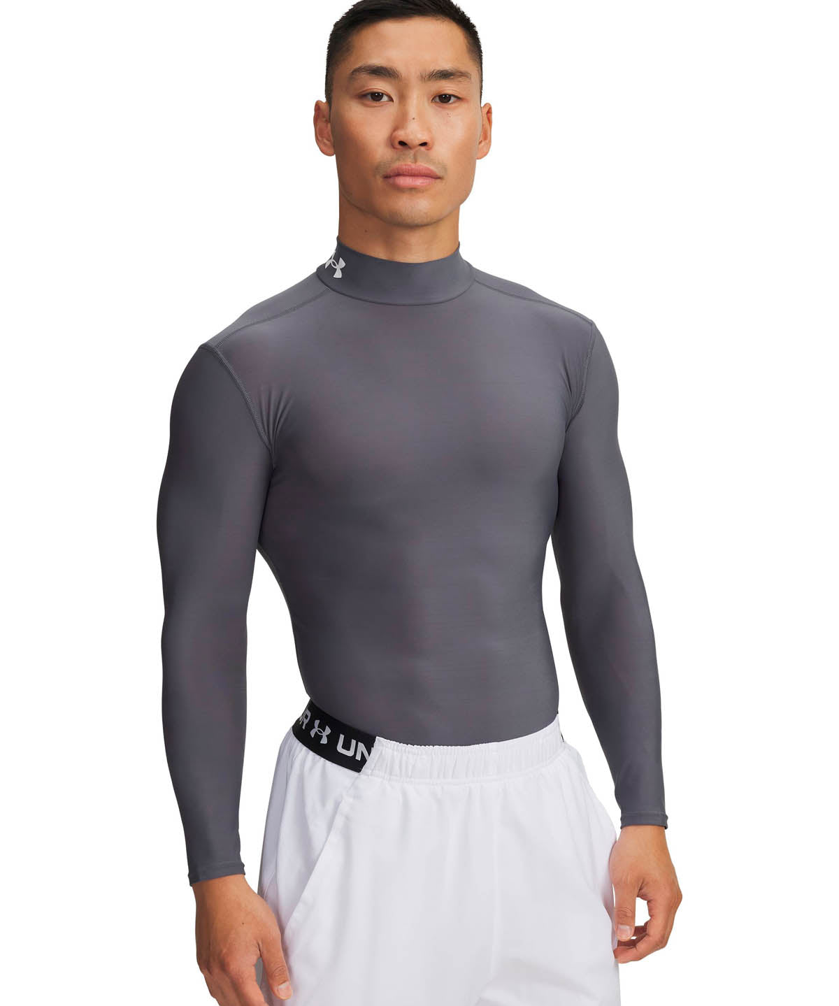 Primera Capa de Entrenamiento para Hombre HG Mock Gris Under Armour