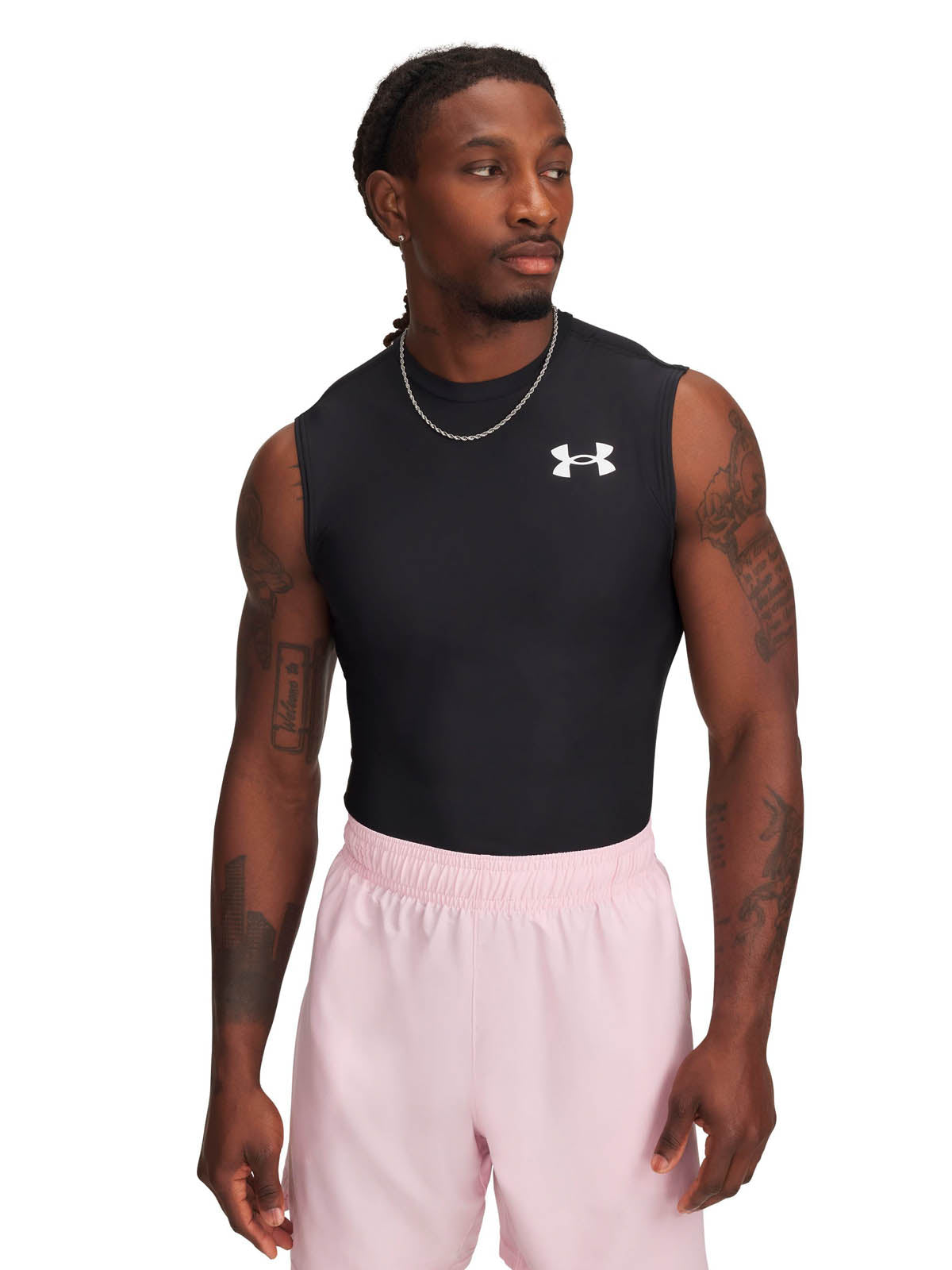 Primera Capa de Entrenamiento para Hombre HG Negro Under Armour