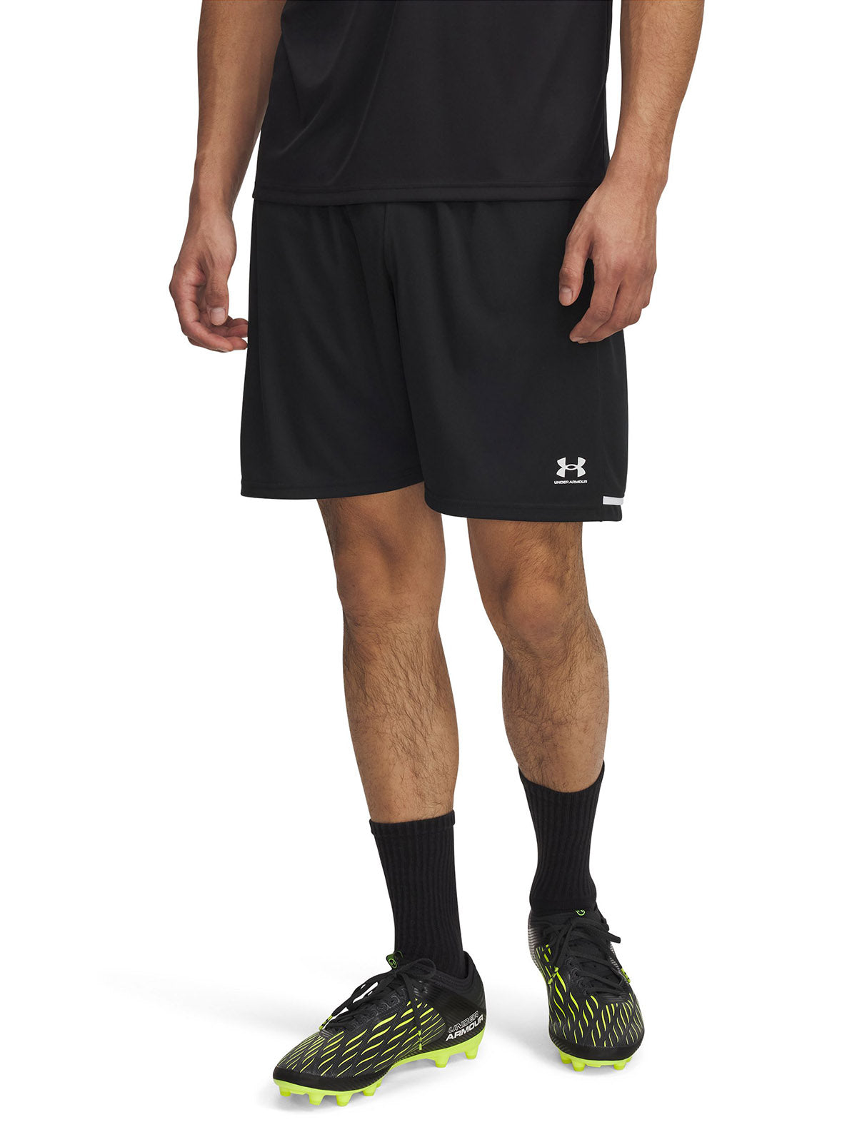 Shorts UA Challenger negro para hombre