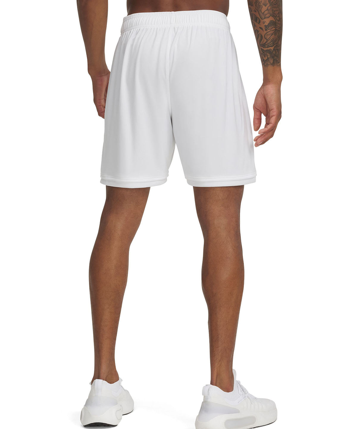 Shorts UA Challenger blanco para hombre