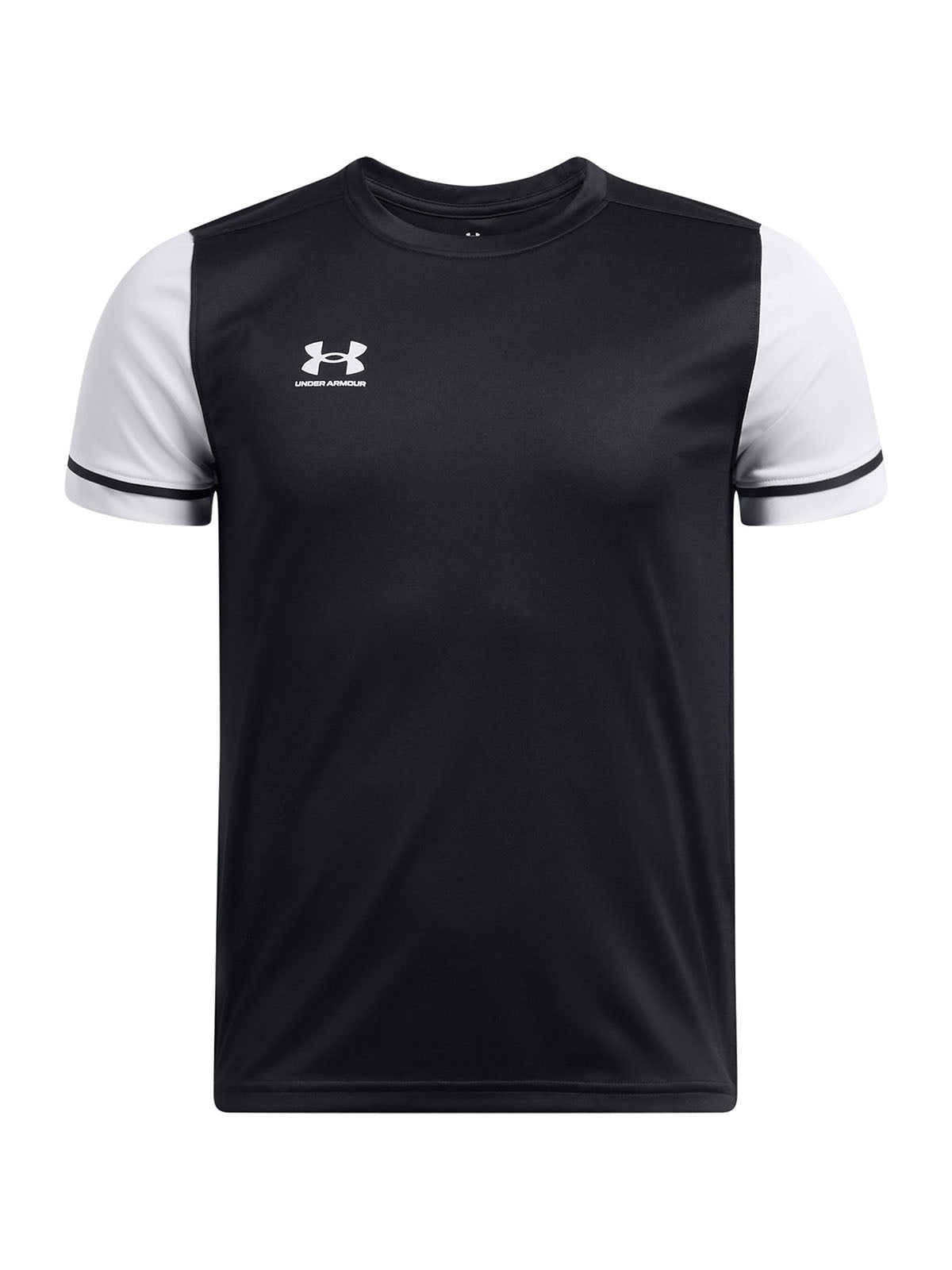 Polera manga corta UA Challenger negro para niño