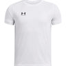 Polera manga corta UA Challenger blanco para niño