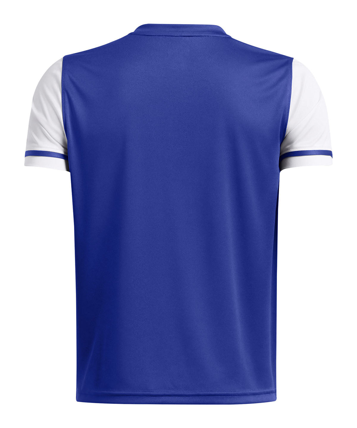 Polera manga corta UA Challenger azul para niño