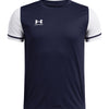 Polera manga corta UA Challenger Jersey azul para niño