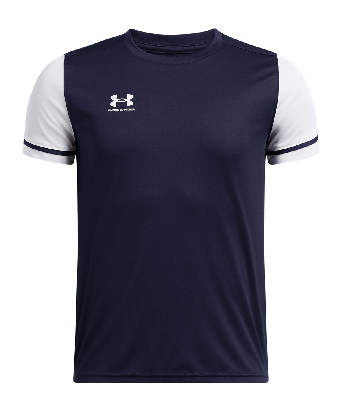 Polera manga corta UA Challenger Jersey azul para niño