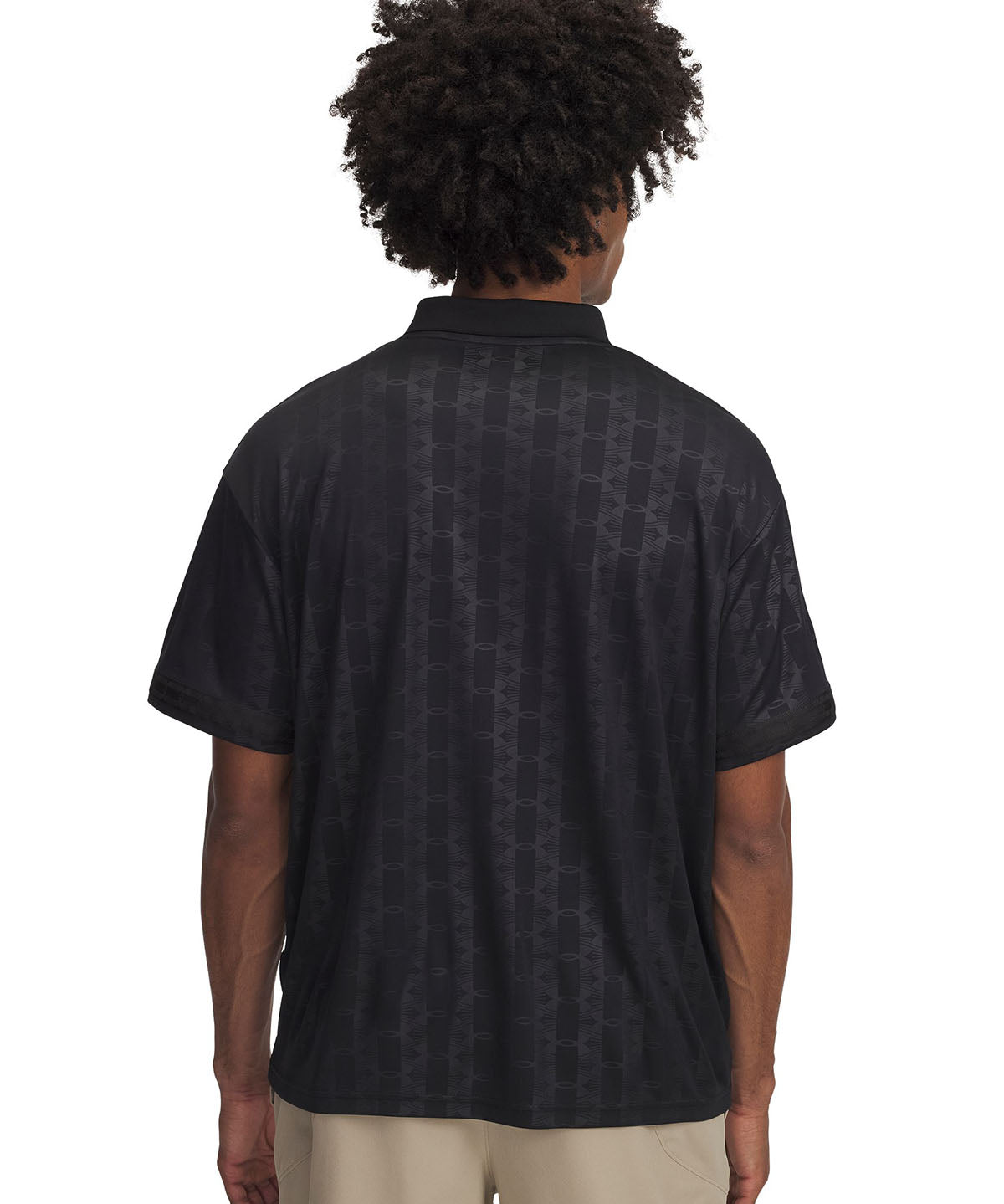 Polera manga corta UA 96 Terrace negro para hombre