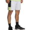 Shorts UA Zone 7" Woven blanco para hombre