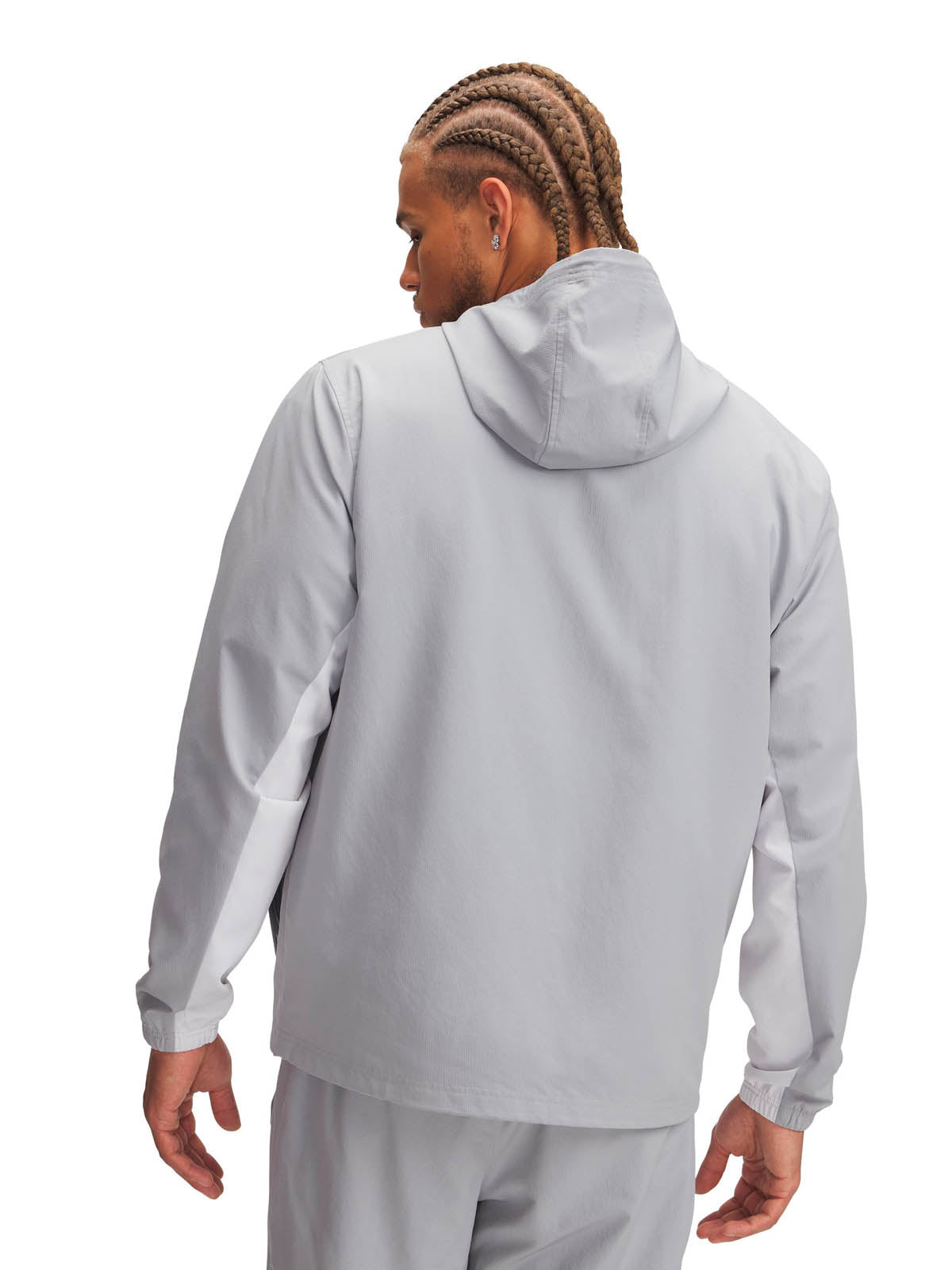 Cortaviento UA Rival Woven gris para hombre