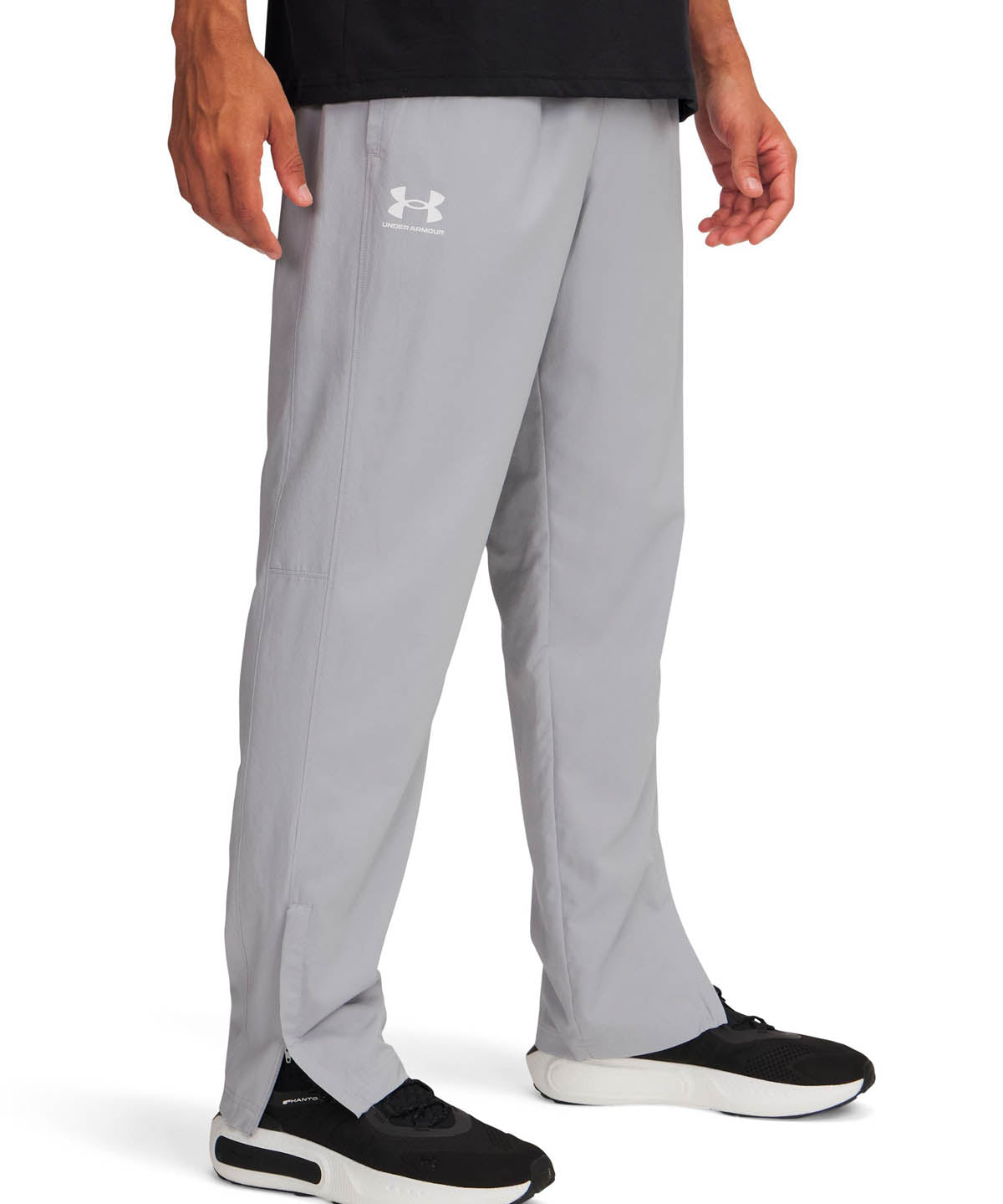 Cortaviento Lifestyle para hombre Rival Woven Gris Under Armour