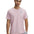 Polera manga corta Under Armour evol logo rosado para hombre