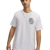 Polera manga corta Under Armour racquet club blanco para hombre