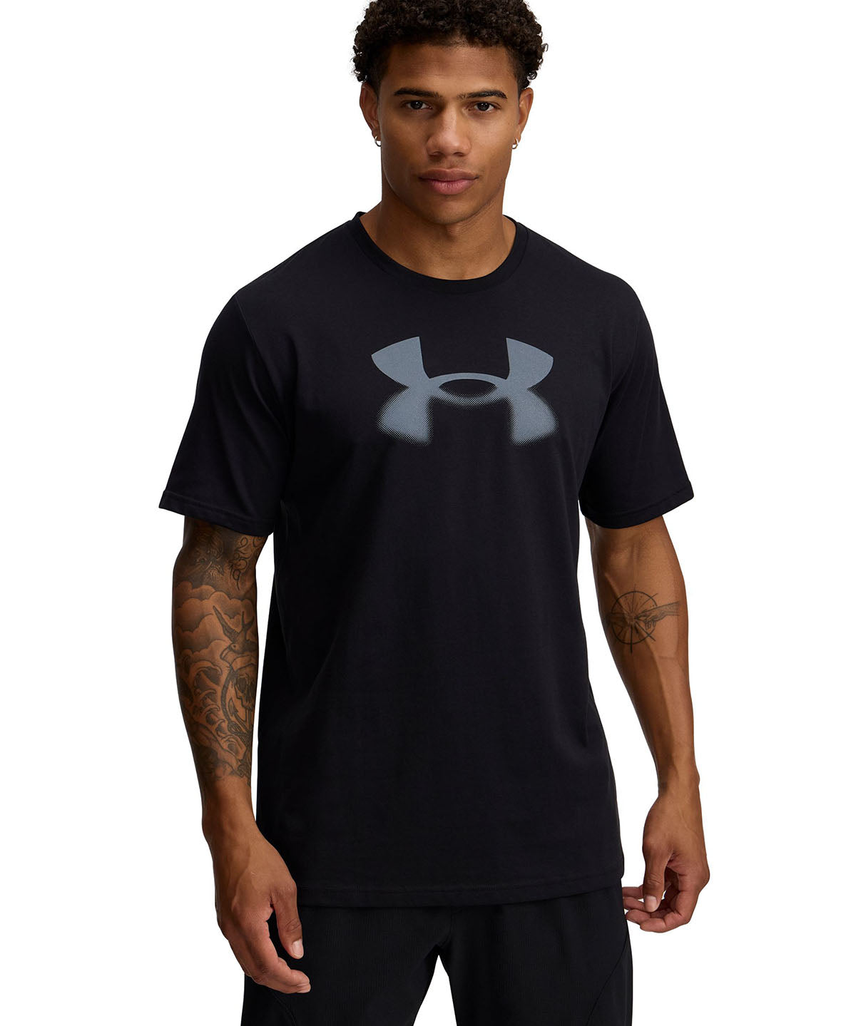 Polera manga corta UA Reflective negro para hombre