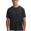 Polera manga corta Under Armour tech fade gris para hombre
